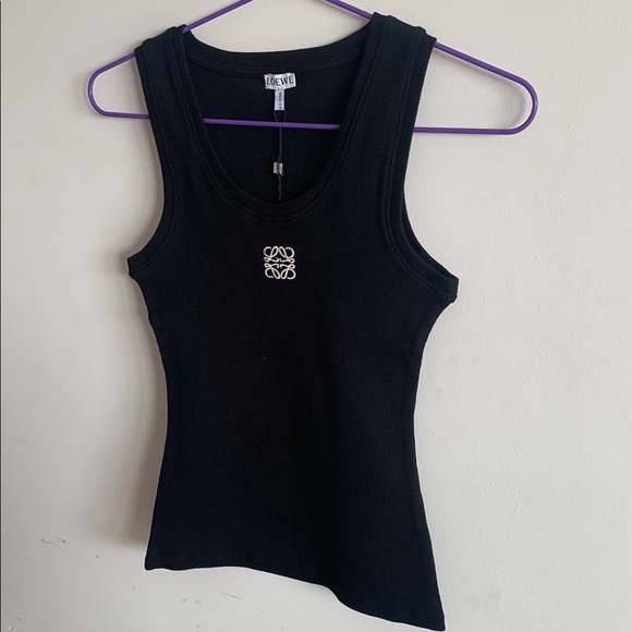 Loewe Black Women's Tank Top - Picture 1 of 4